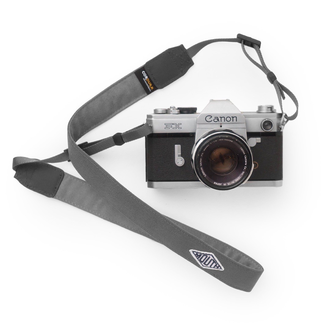 30mm Yummy CAMERA STRAP CORDURA（CHARCOAL）