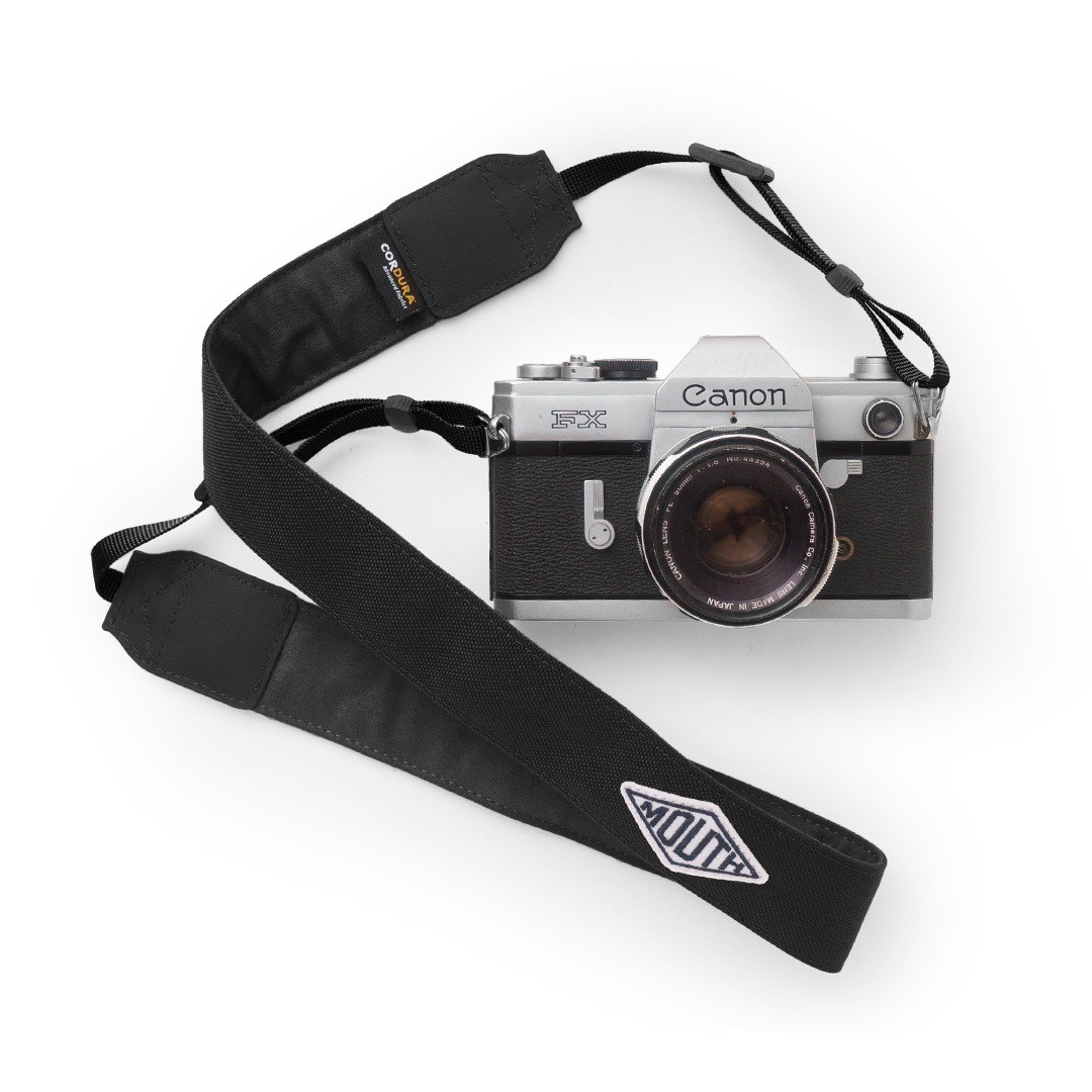 40mm Yummy CAMERA STRAP CORDURA（BLACK）