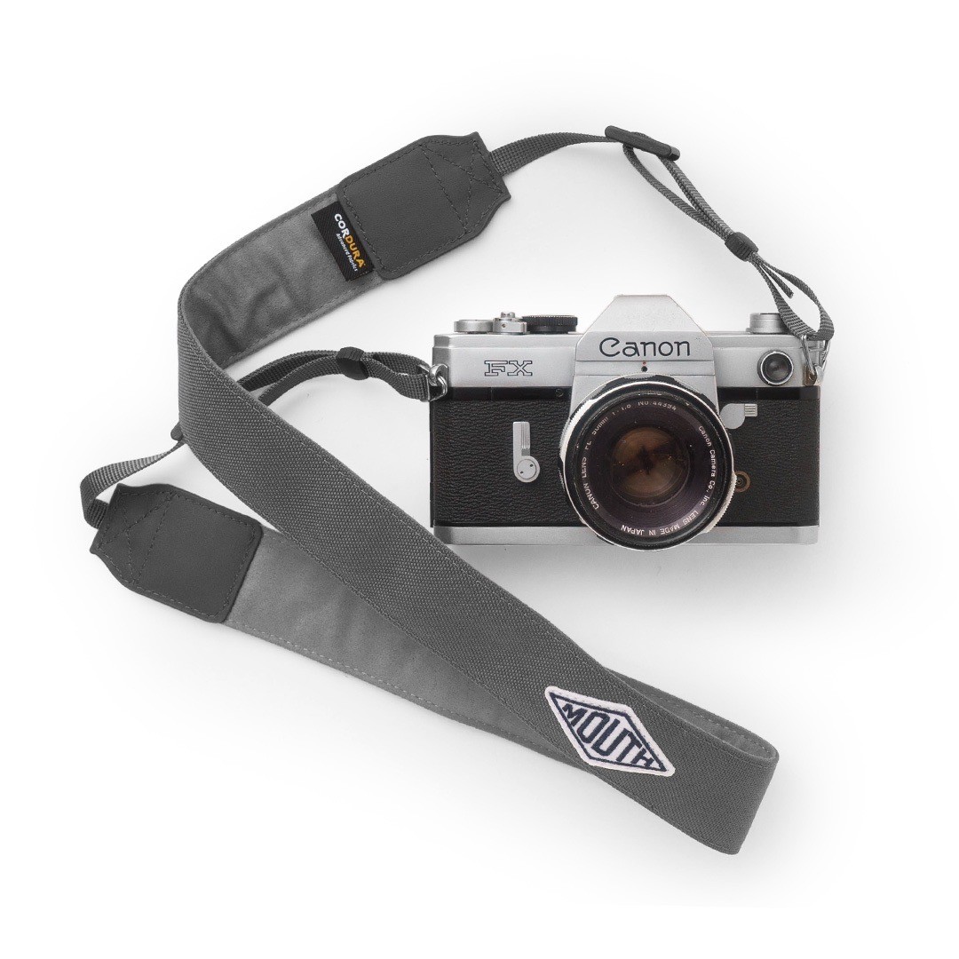 40mm Yummy CAMERA STRAP CORDURA（CHARCOAL）