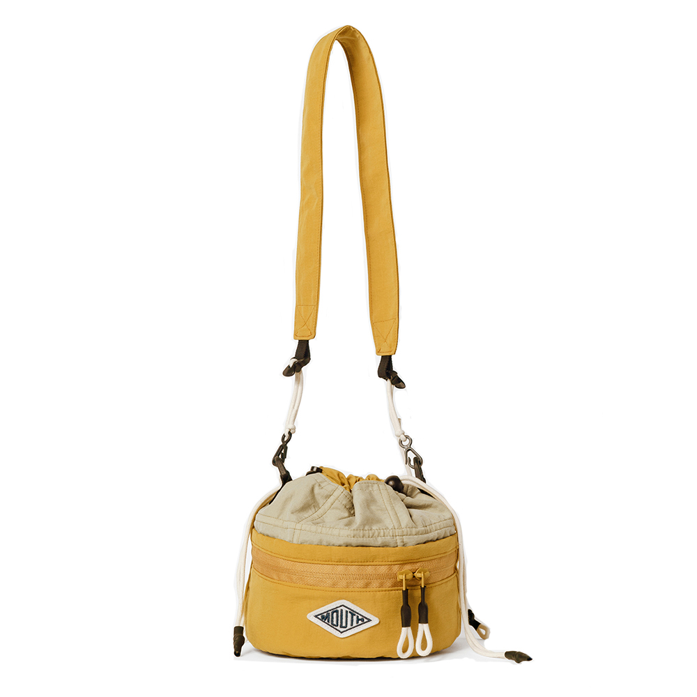 MIB23092 Flex String Bag (MUSTARD/NATURAL)