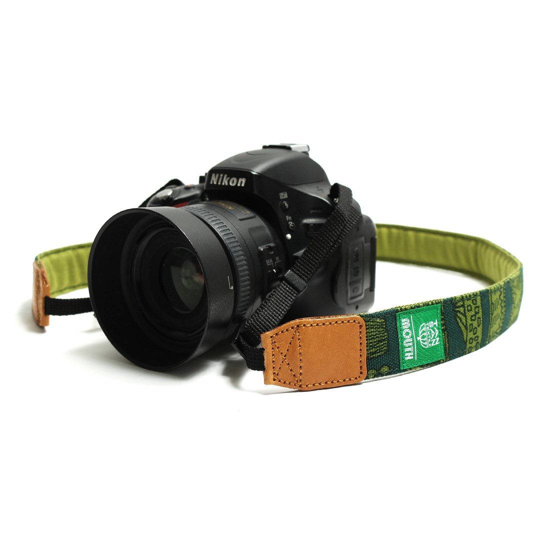 【秋のMOUTHフェア】MJC18069 TANSAN TEXTILE 30mm Delicious Camera Strap  (GREEN)