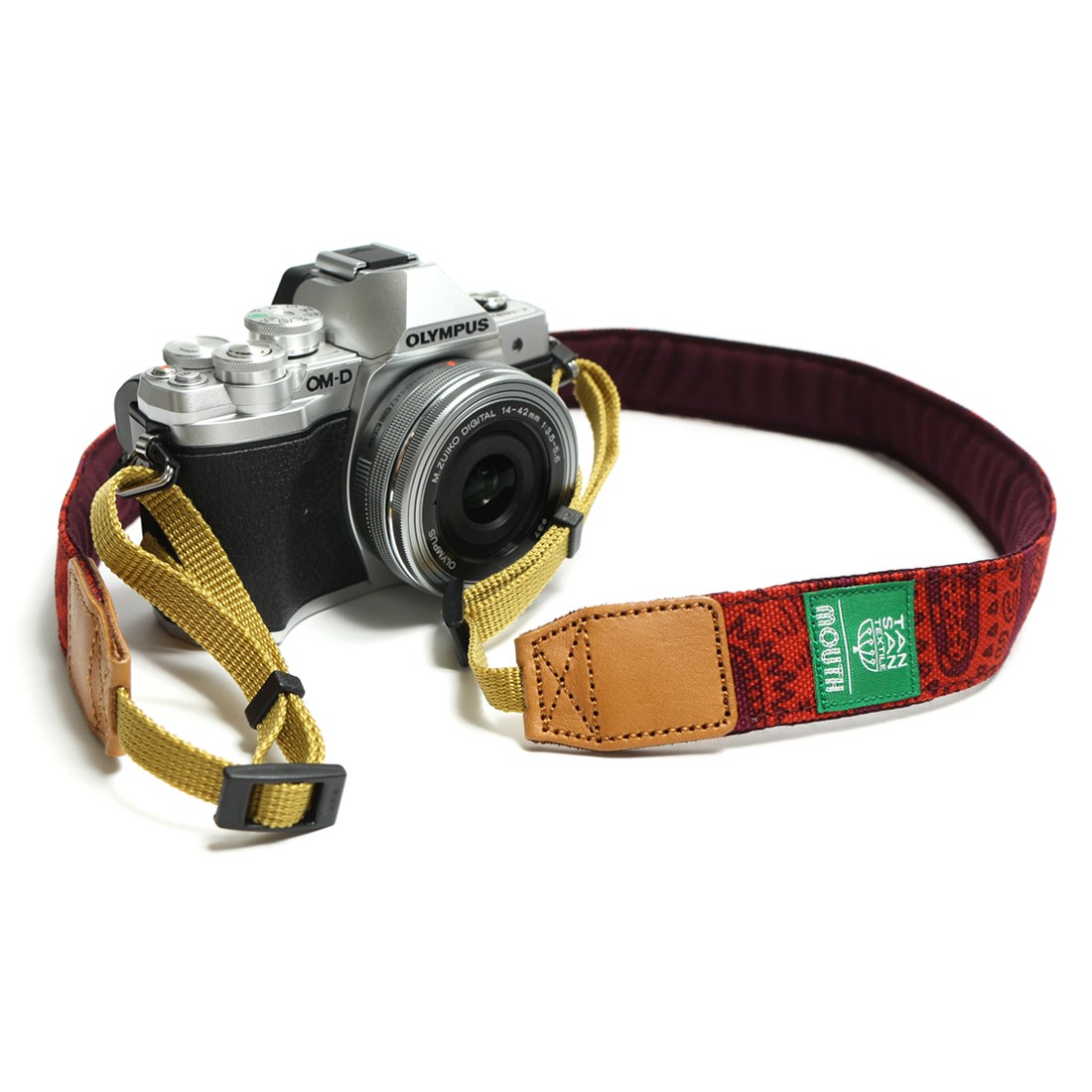 【秋のMOUTHフェア】MJC18069 TANSAN TEXTILE 30mm Delicious Camera Strap  (PURPLE)