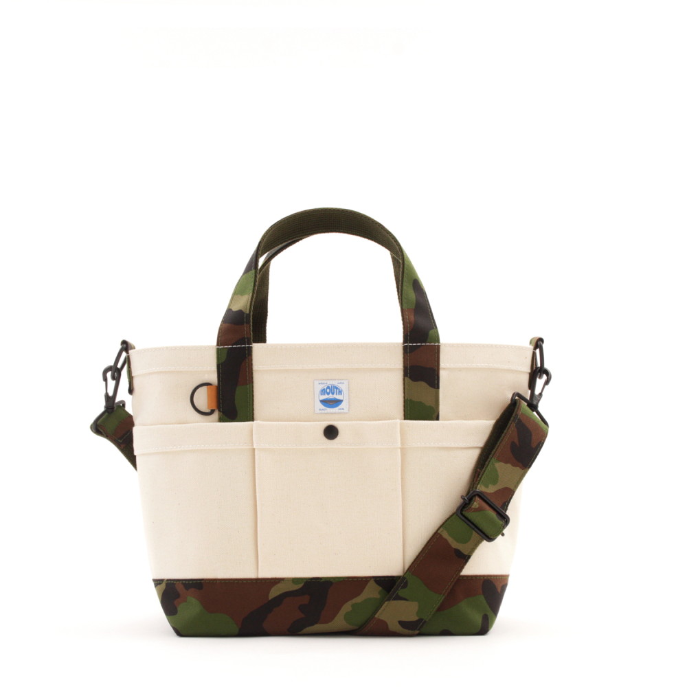 MJT15045 Delicious 105 TOTE CORDURA Sサイズ (WHITE/CAMO)